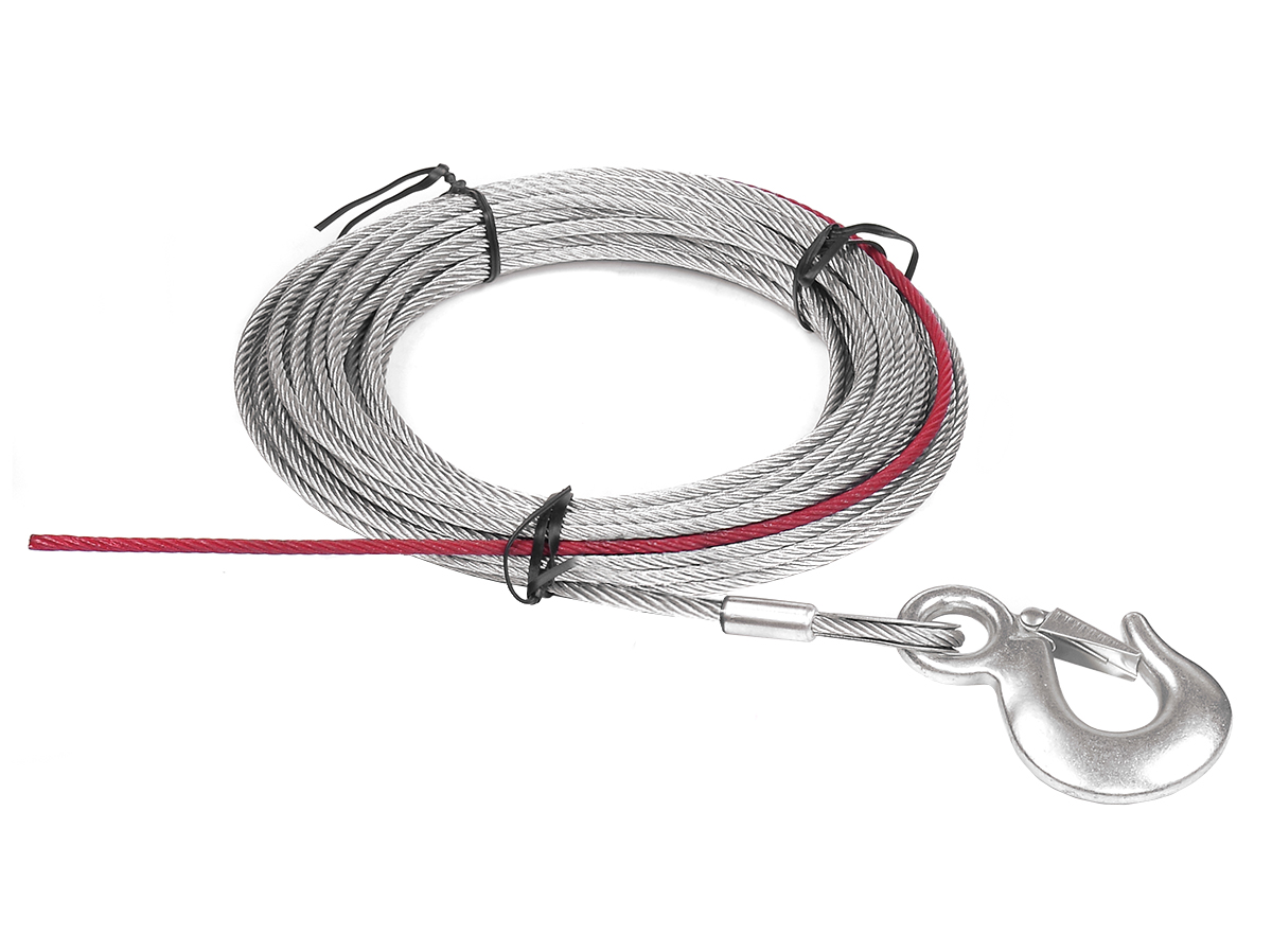Steel rope W/Hook 5.5mmx15.2m for Cub 3