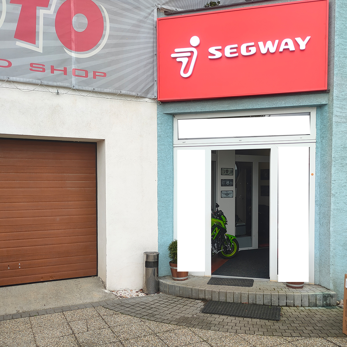 Outdoor Facade Logo Light Box