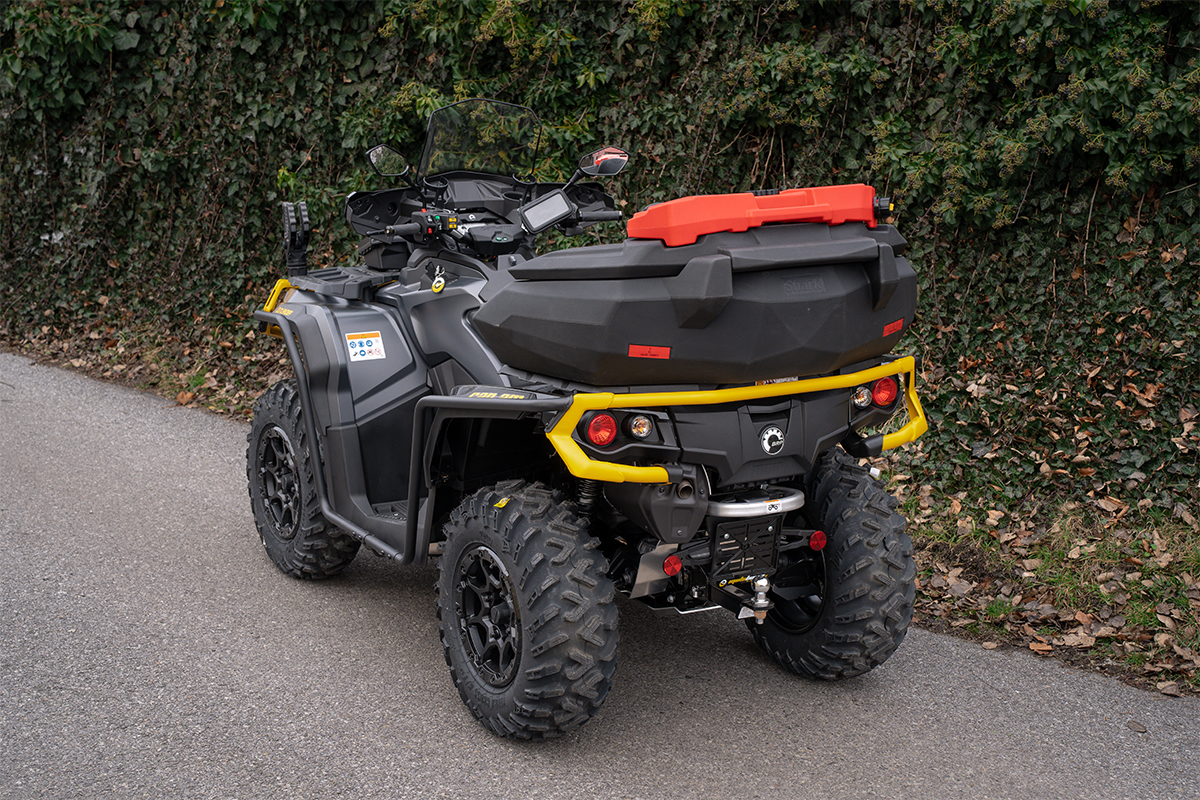 SHARK ATV Plastový Box AX130 pre štvorkolku CAN-AM Outlander 570 / 650 / 1000