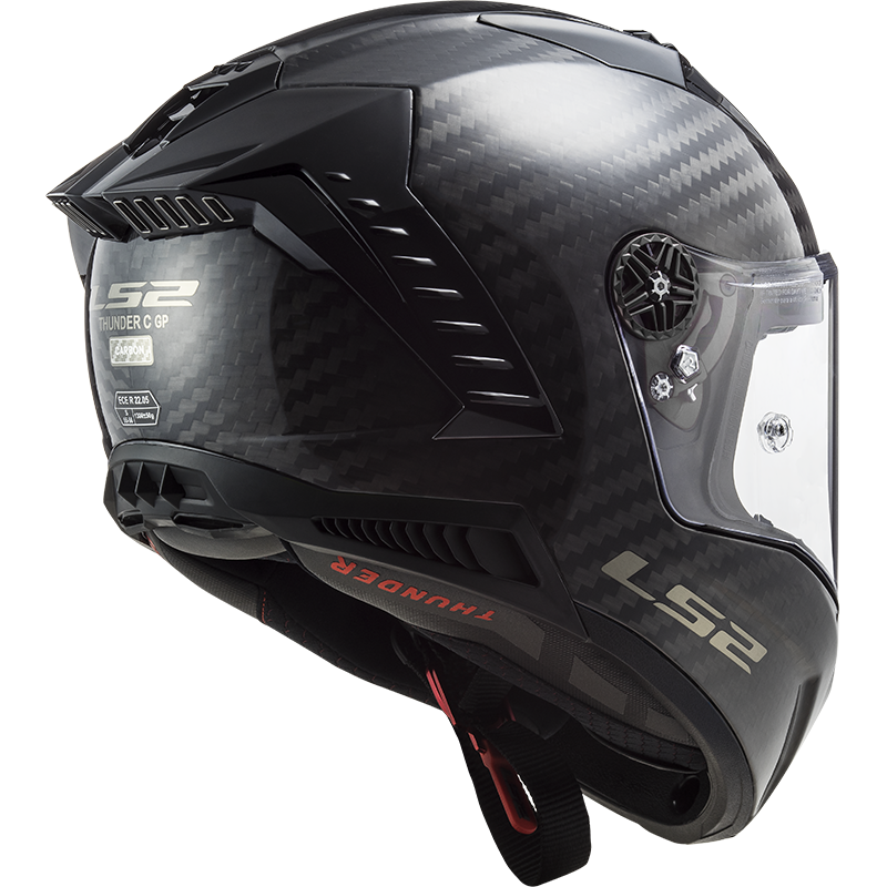 LS2 FF805 THUNDER GLOSS CARBON XL