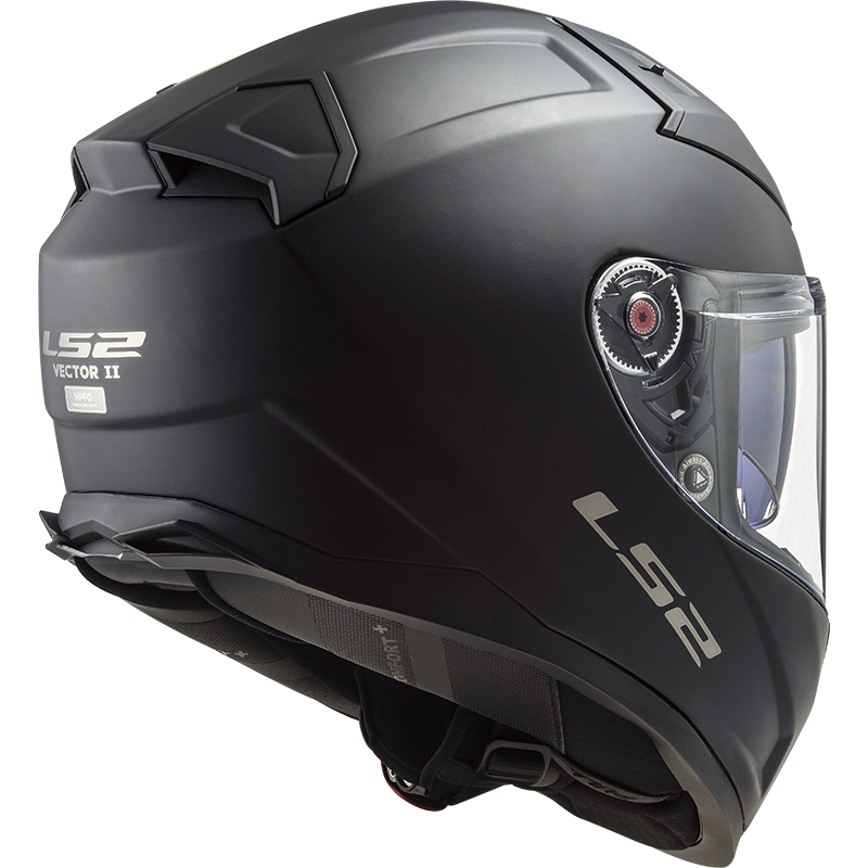 LS2 FF811 VECTOR II SOLID MATT BLACK-06 L