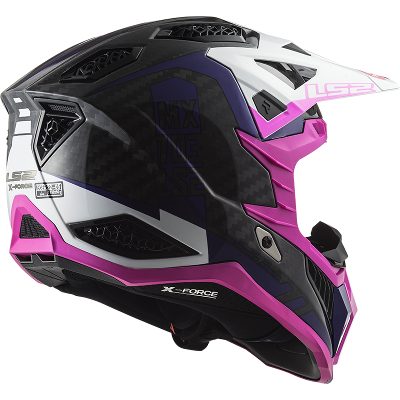 LS2 MX703 C X-FORCE VICTORY FLUO PINK VIOLET-06 XS