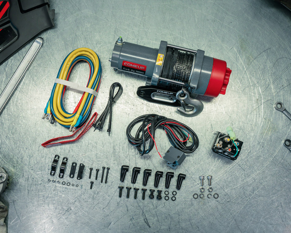 COMEUP Cub 3s 12V STD, 3000lbs, synthetic rope