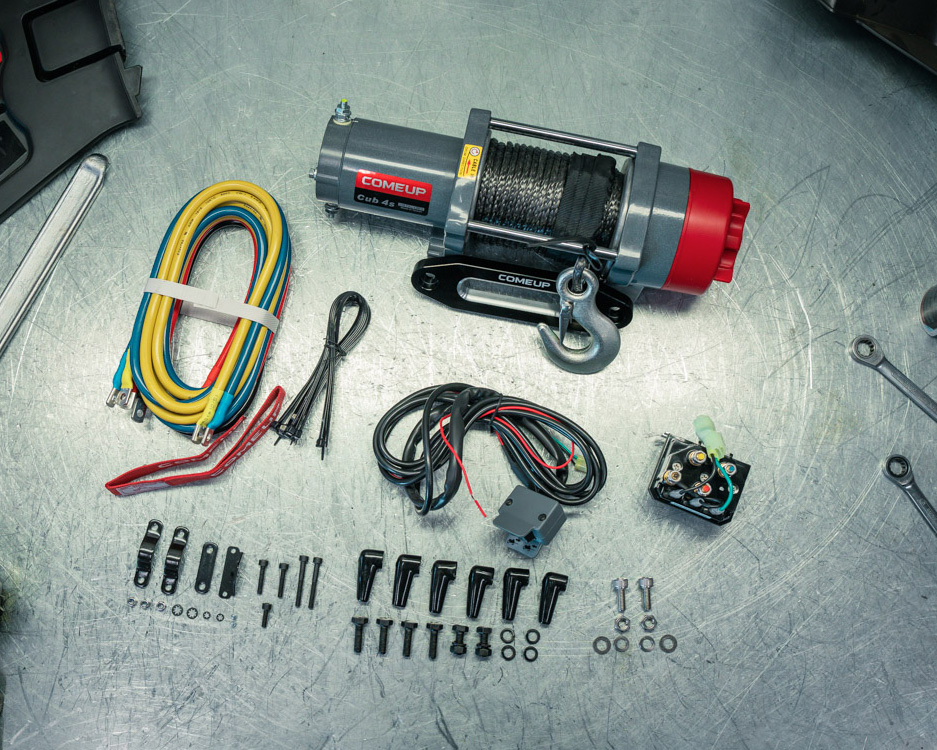 COMEUP Cub 4s 12V STD, 4000lbs, synthetic rope