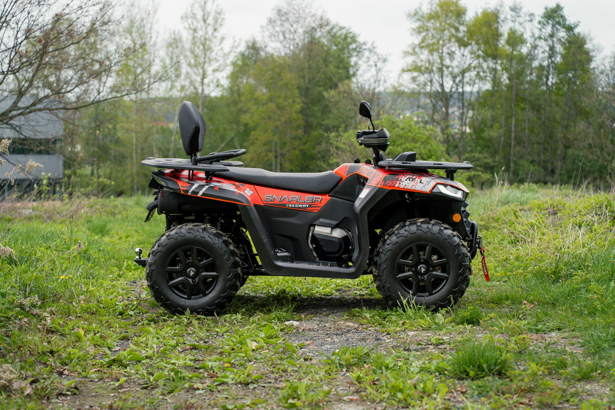 GRAPHIC STICKER KIT for Segway AT5-L orange