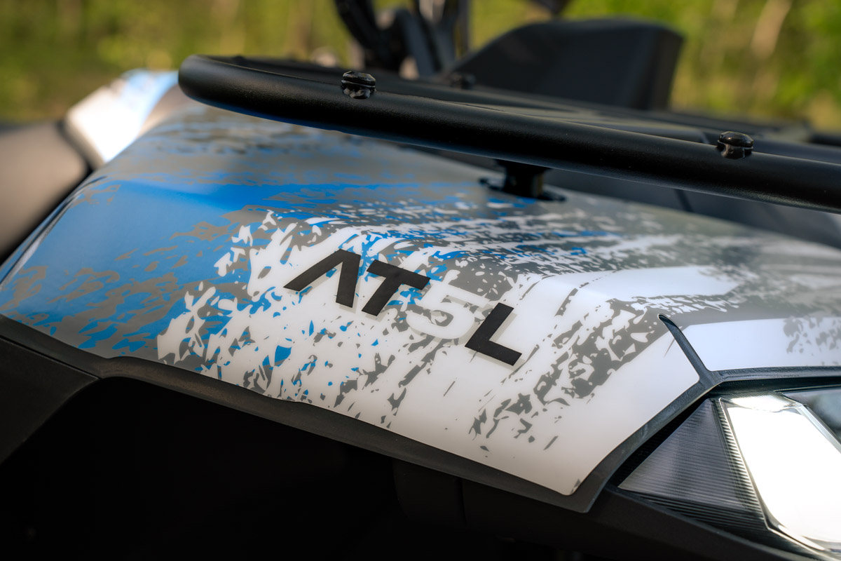 GRAPHIC STICKER KIT for Segway AT5-L blue