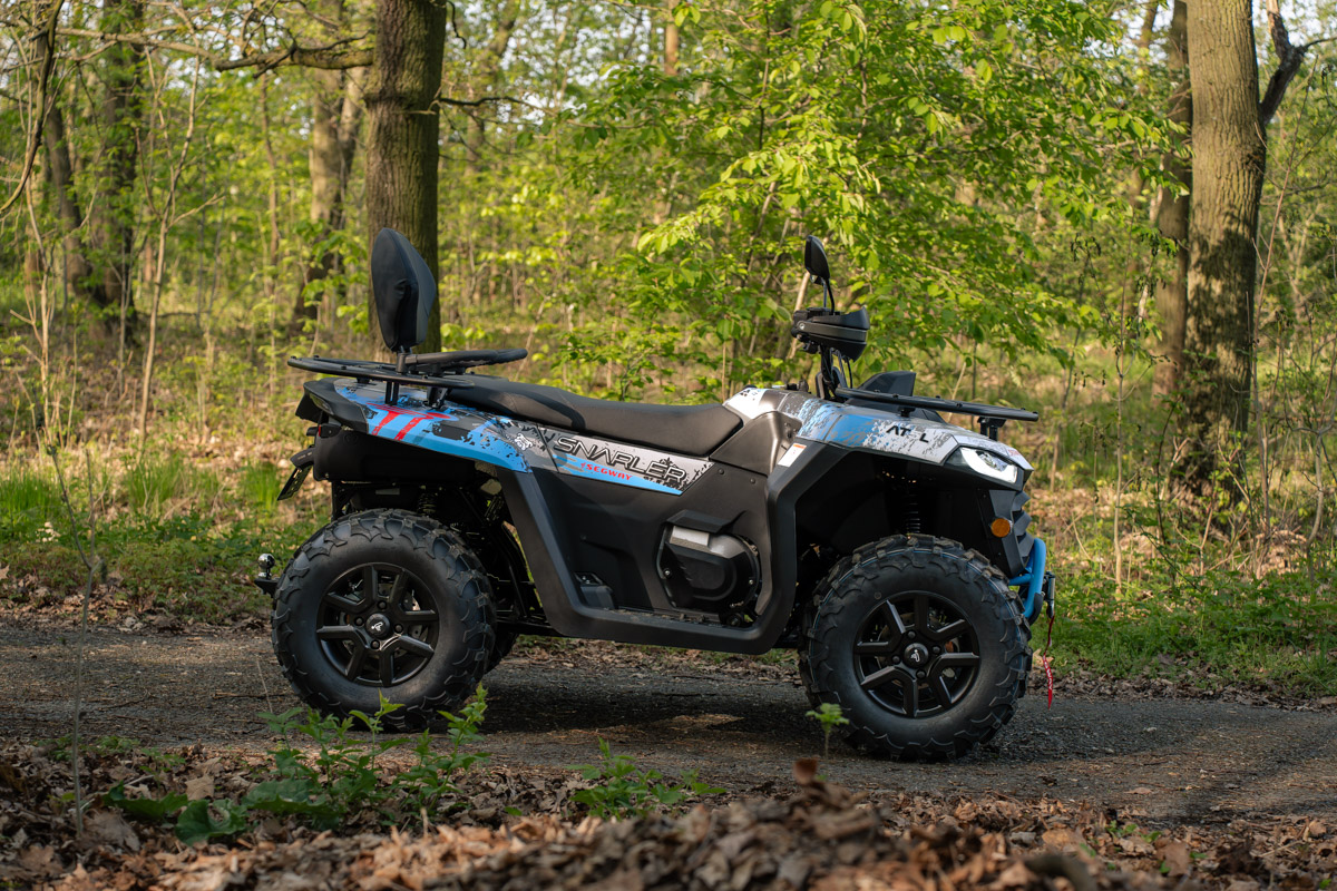 GRAPHIC STICKER KIT for Segway AT5-L blue