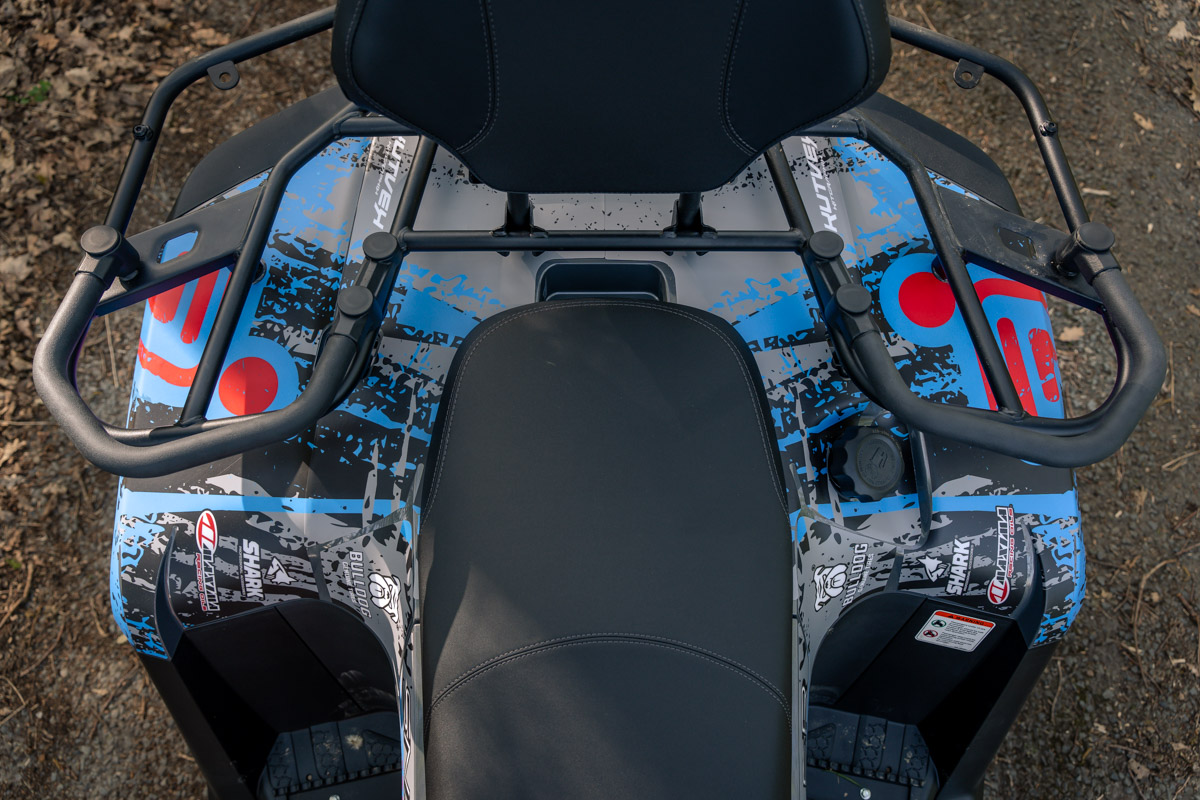 GRAPHIC STICKER KIT for Segway AT5-L blue