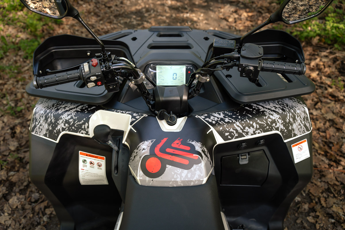 GRAPHIC STICKER KIT for Segway AT5-L grey