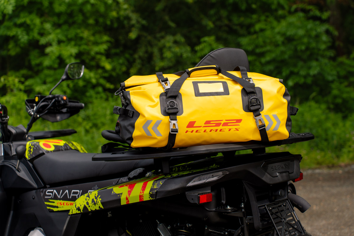 LS2 LB-02 Luggage Bag Water Proof PVC Yellow 65L