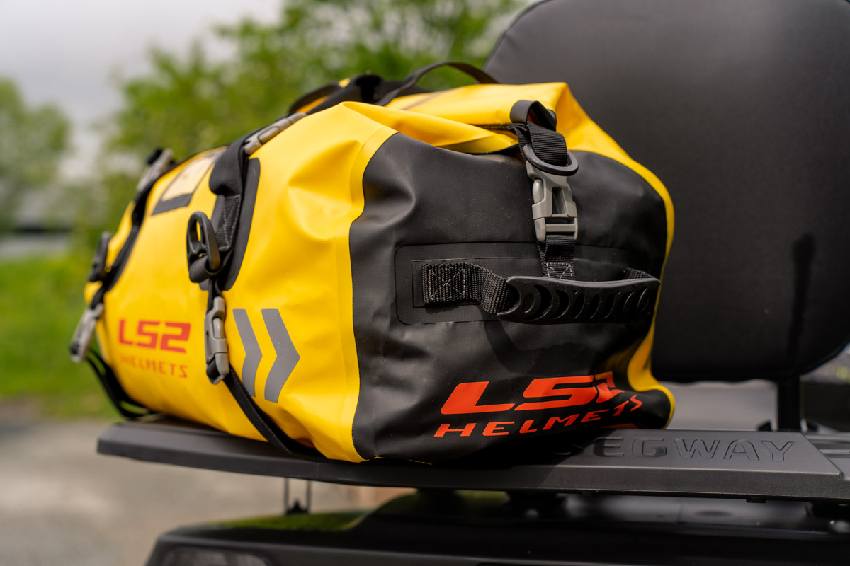 LS2 LB-02 Luggage Bag Water Proof PVC Yellow 65L