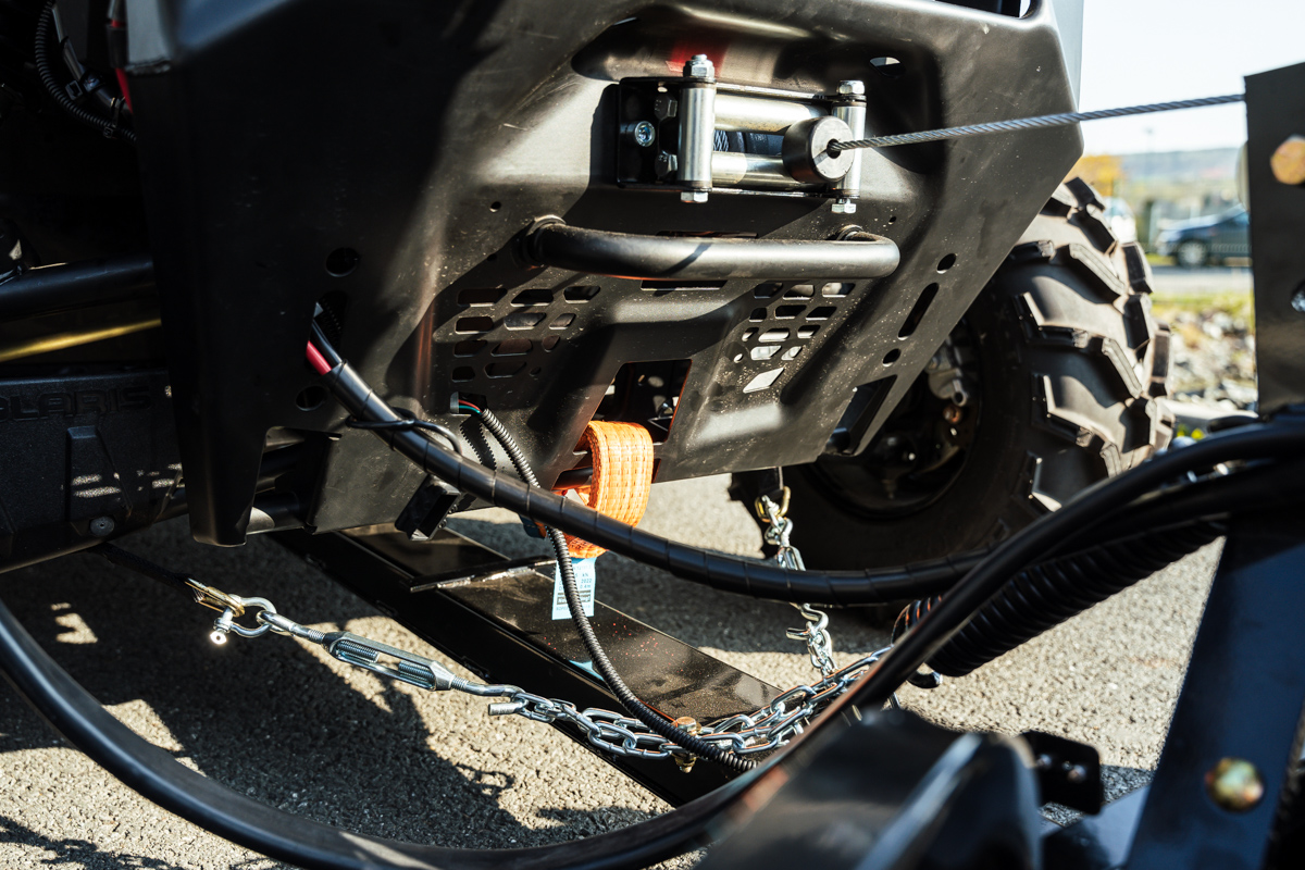 BERCOMAC profesionální sněžná fréza 66" (167 cm) Honda motor 22HP