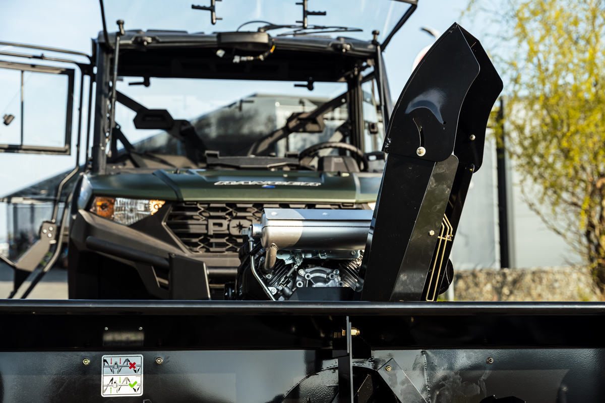 BERCOMAC profesionální sněžná fréza 66" (167 cm) Honda motor 22HP