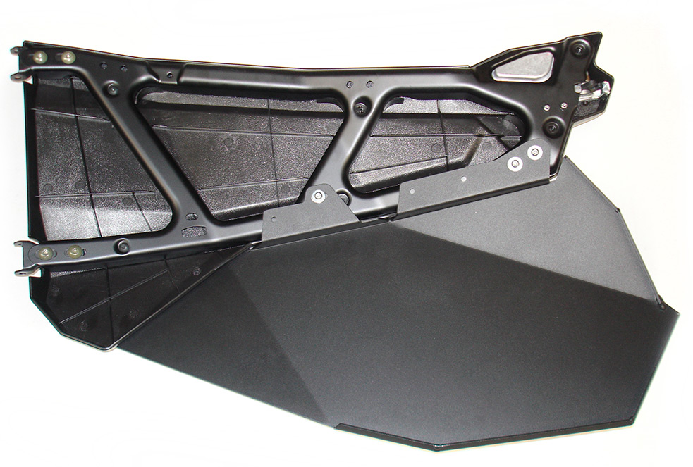 XRW PANEL DOOR BLACK - POLARIS RZR 1000 XP
