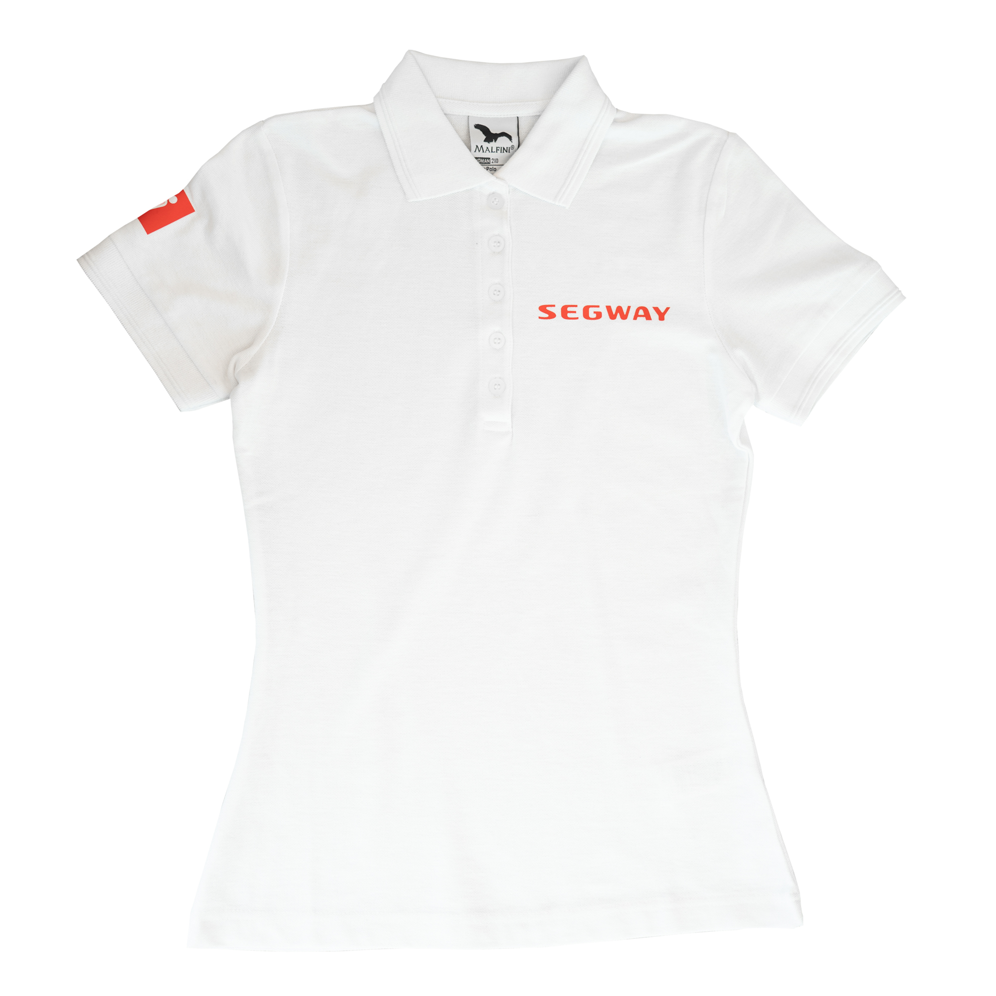 SEGWAY POWERSPORTS White Women Polo T-shirt XS