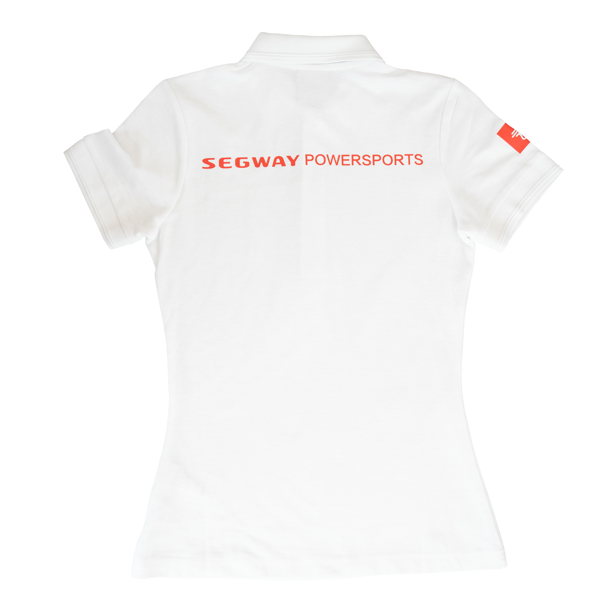 SEGWAY POWERSPORTS White Women Polo T-shirt XS
