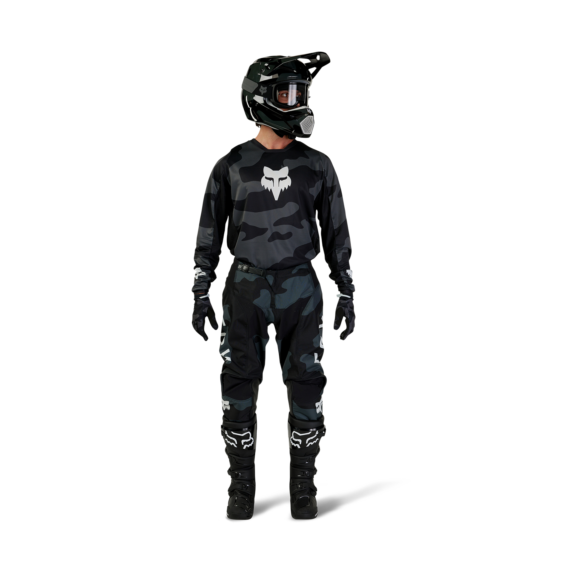 FOX 180 Bnkr Pant - Black Camo MX24