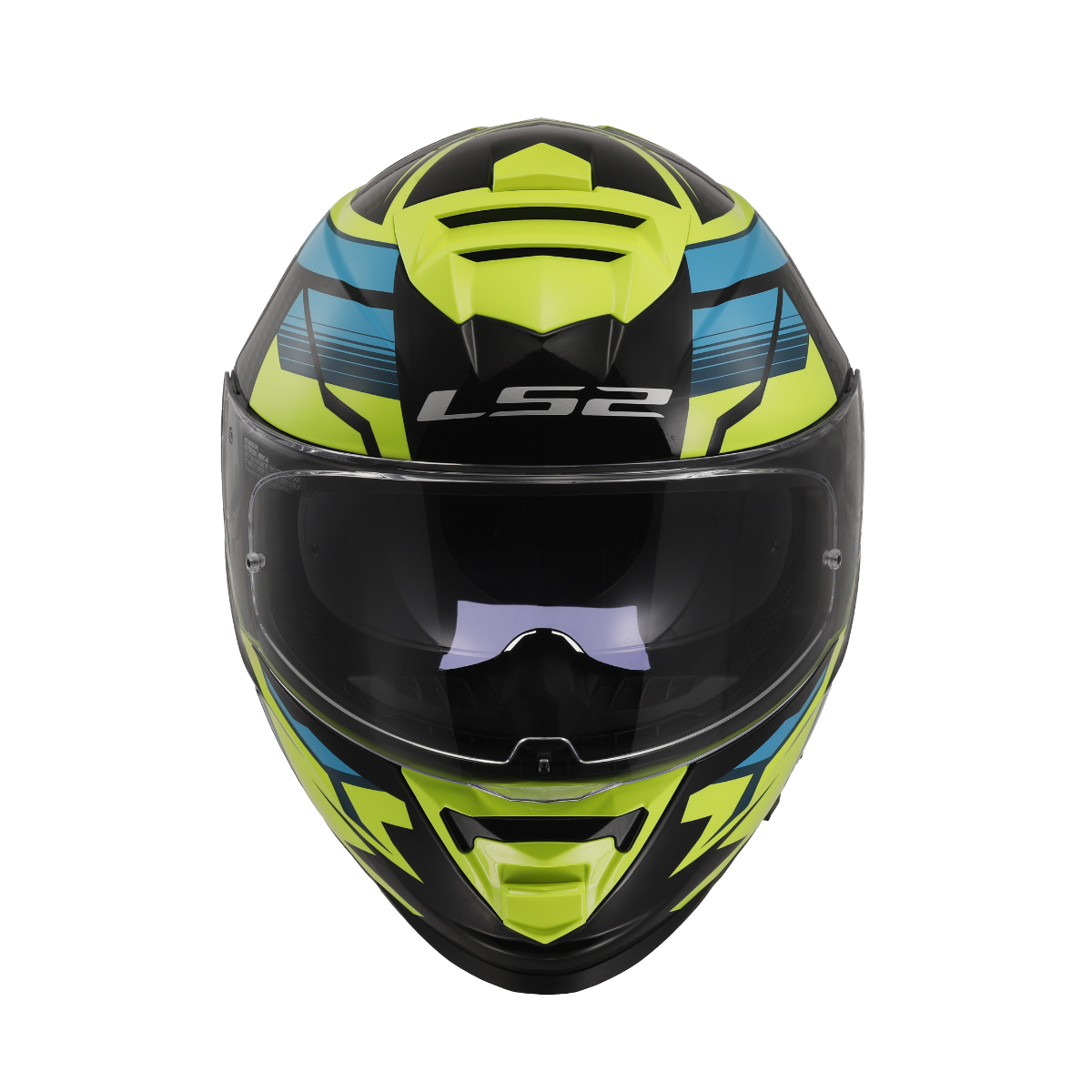 LS2 FF800 STORM II TRACKER BLACK H-V YELLOW-06 S