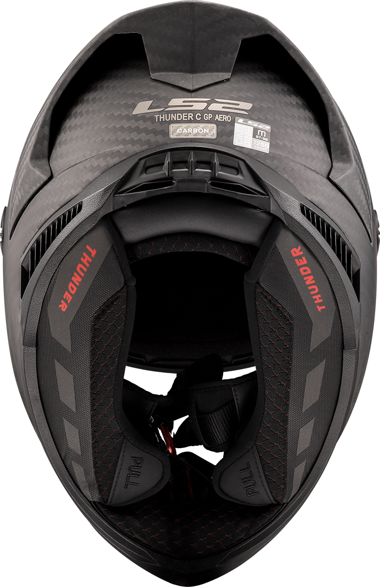 LS2 FF805 THUNDER C GP AERO SPOILER M.BLACK-06 XL