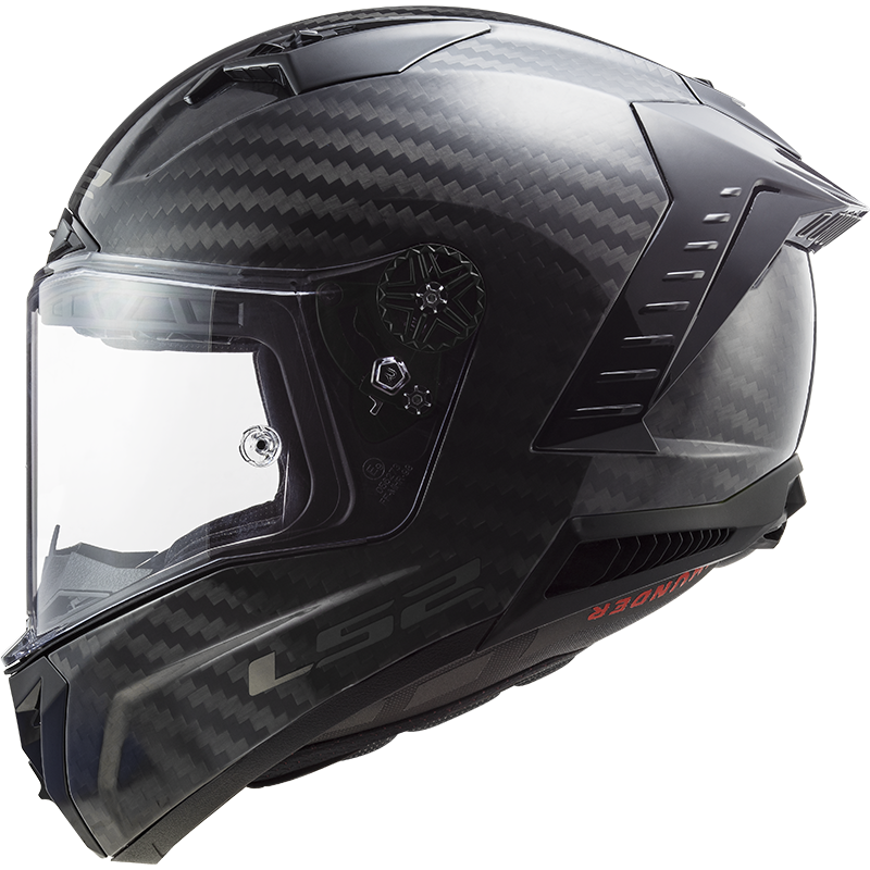 LS2 FF805 THUNDER GLOSS CARBON XL