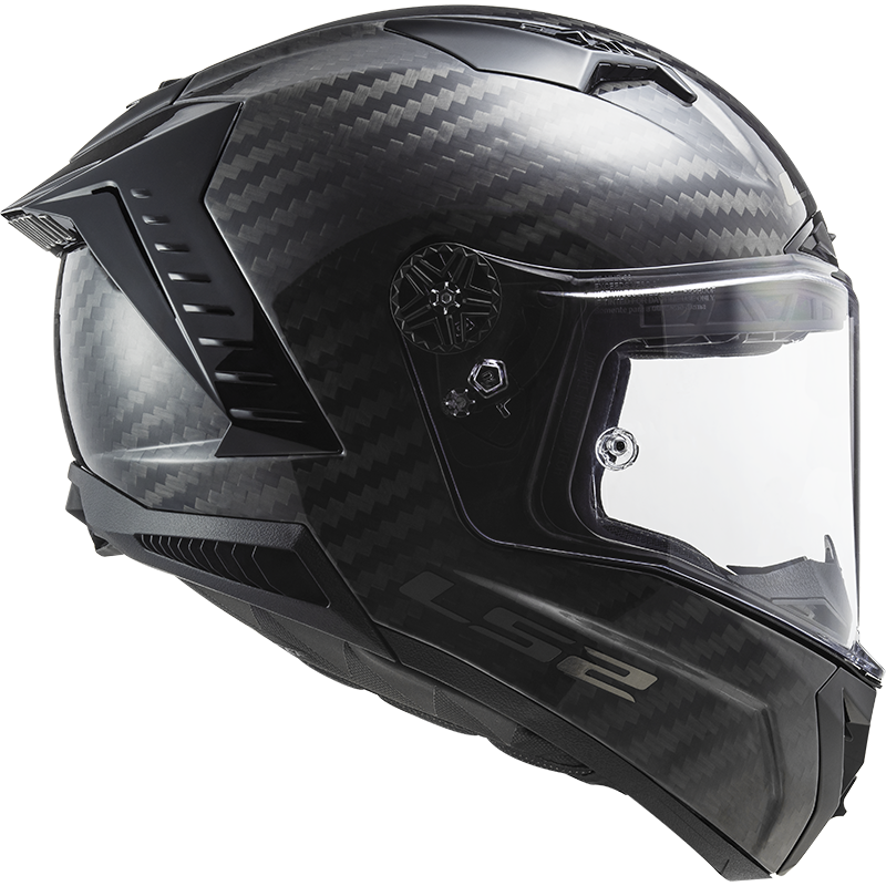 LS2 FF805 THUNDER GLOSS CARBON XL