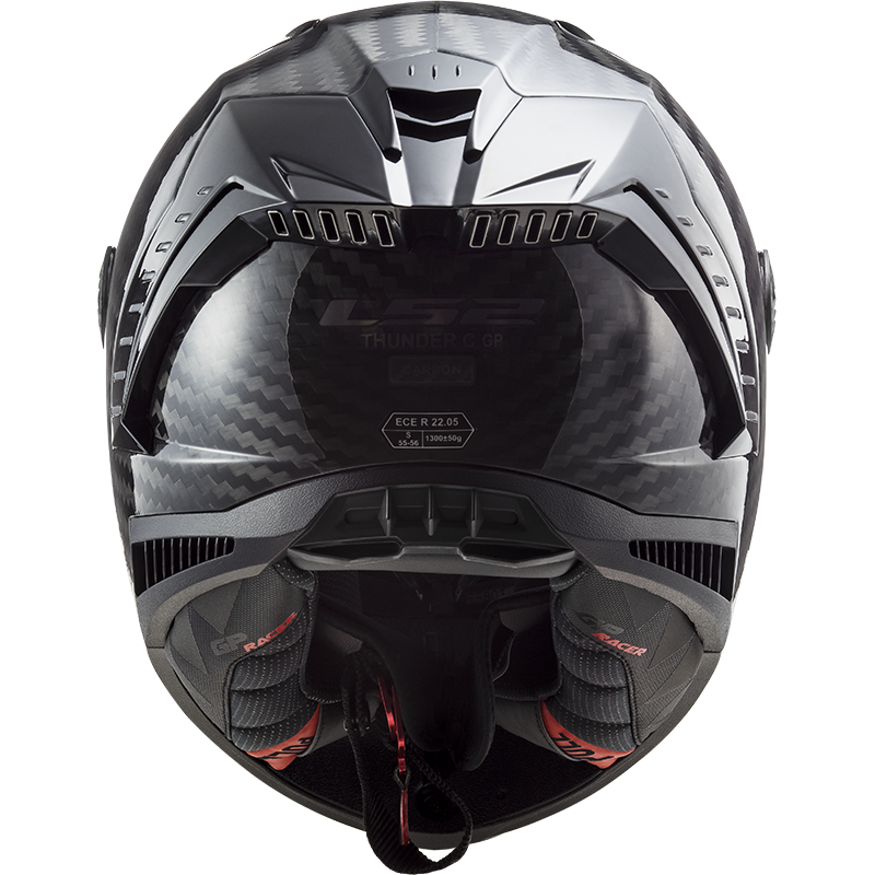 LS2 FF805 THUNDER CARBON RACING FIM 2020 XS