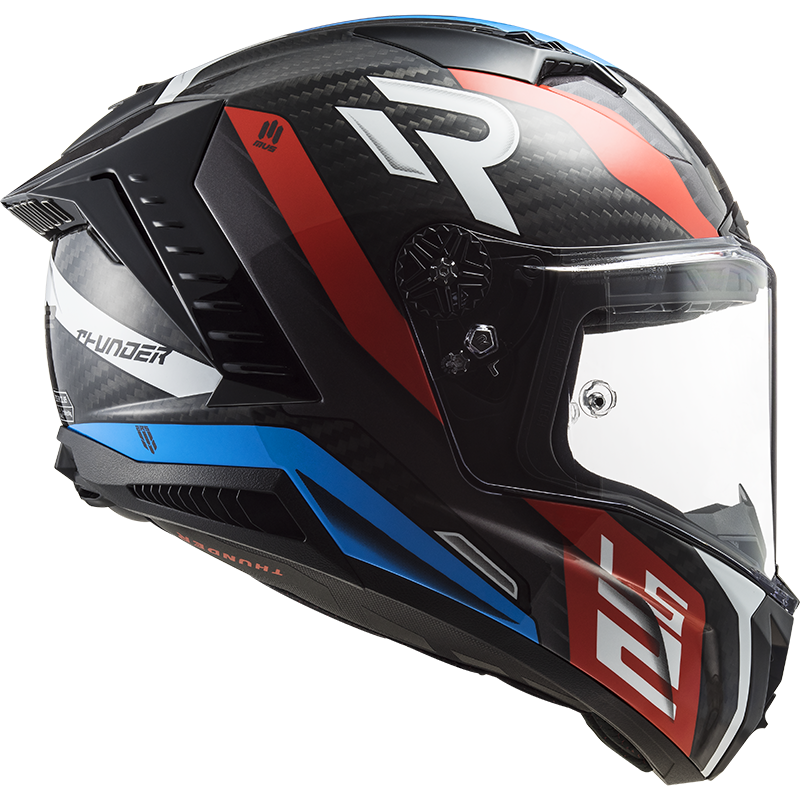 LS2 FF805 THUNDER C SUPRA RED BLUE XXL