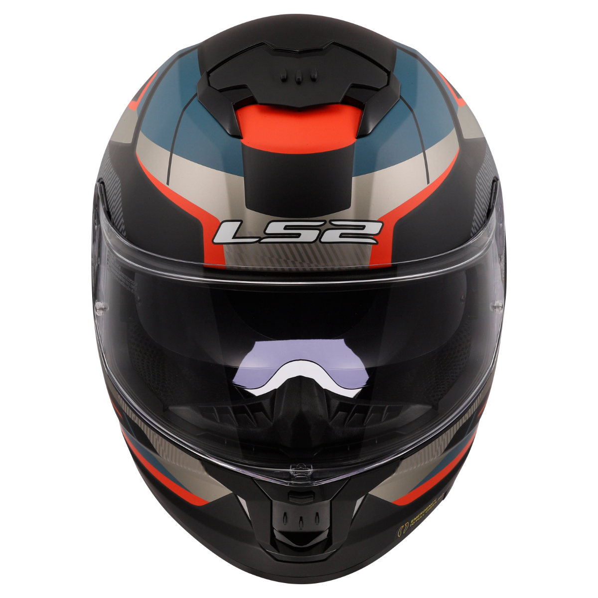 LS2 FF808 STREAM II ROAD M.BLACK BLUE-06 S