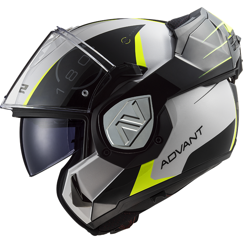 LS2 FF906 ADVANT CODEX WHITE BLACK-06 XS