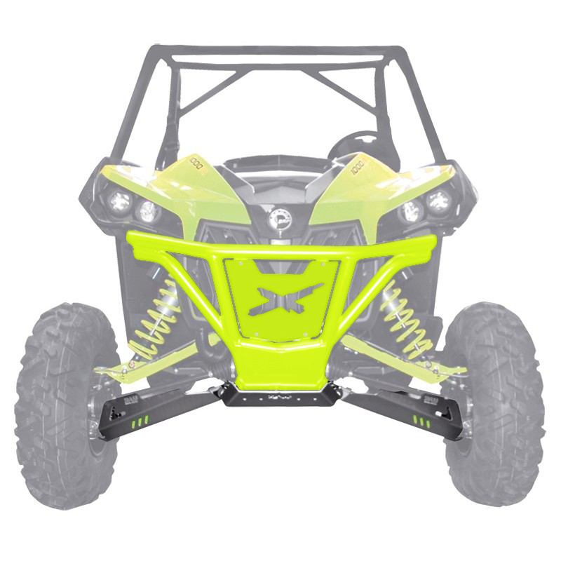 FRONT BUMPER BR10 MANTA GREEN (WITH PLATE) MAVERICK XDS