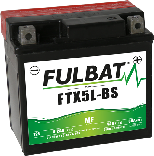 FULBAT baterie 12V/4Ah FTX5L-BS (YTX5L-BS) ACCESS DRR, HONDA, KTM, HUSQVARNA, SUZUKI, GAS GAS
