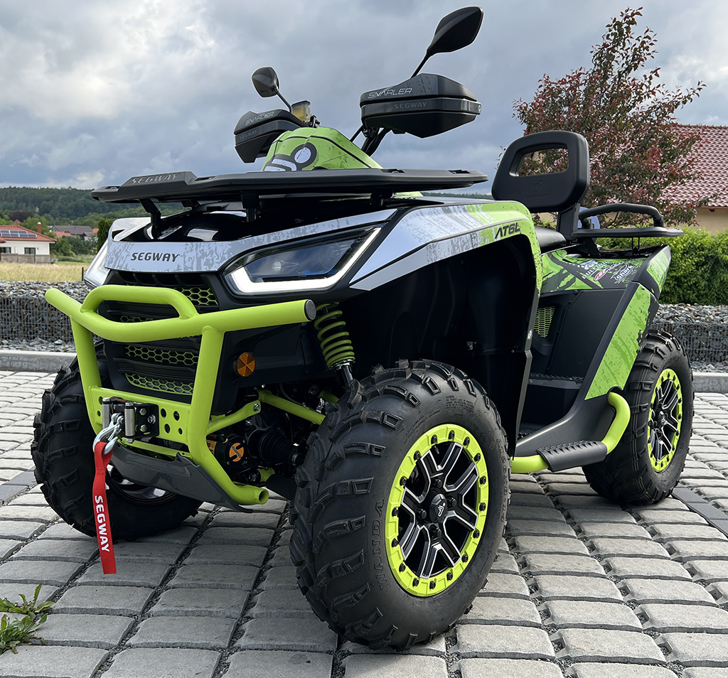 GRAPHIC STICKER KIT for Segway Snarler AT6-L green neon