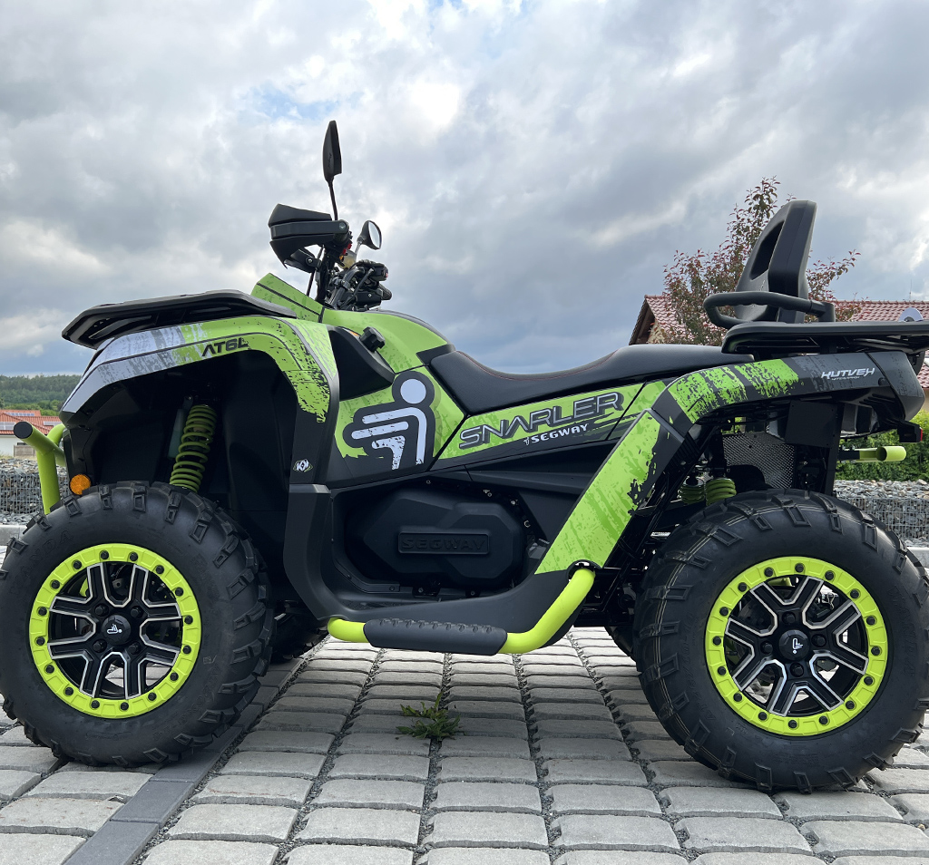 GRAPHIC STICKER KIT for Segway Snarler AT6-L green neon