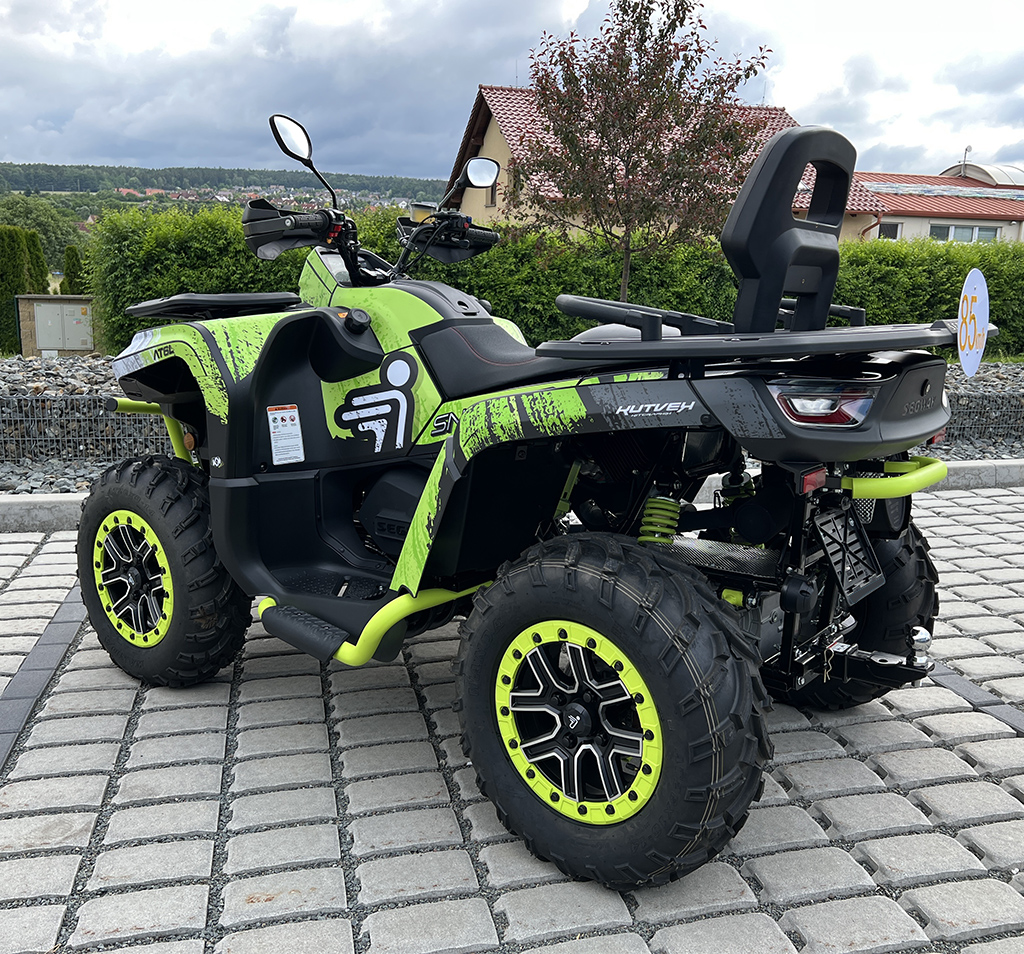 GRAPHIC STICKER KIT for Segway Snarler AT6-L green neon