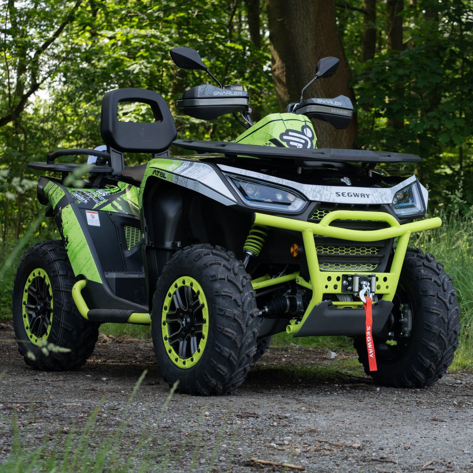 GRAPHIC STICKER KIT for Segway Snarler AT6-L green neon