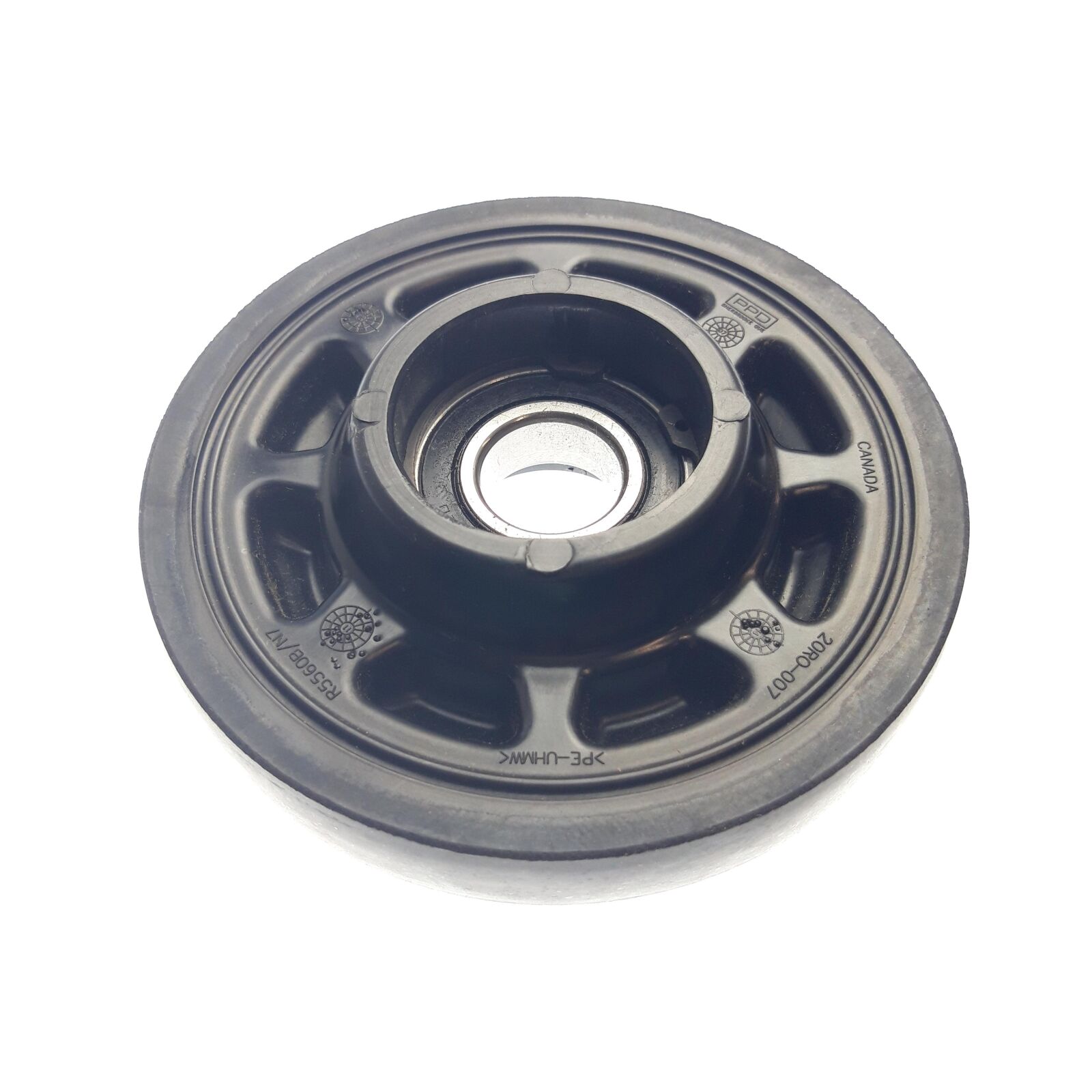WHEEL 6&quot; WITH RUBBER