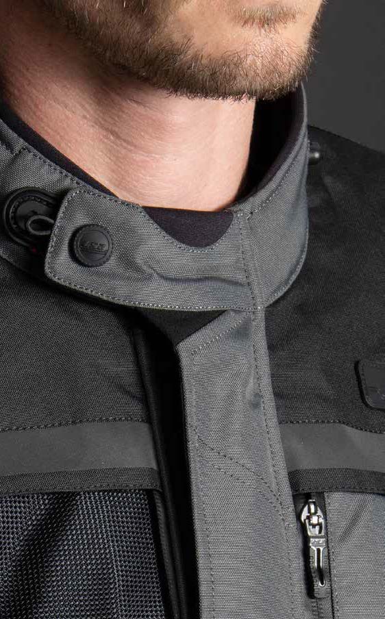 LS2 LANCE MAN JACKET GREY BLACK YELLOW 4XL