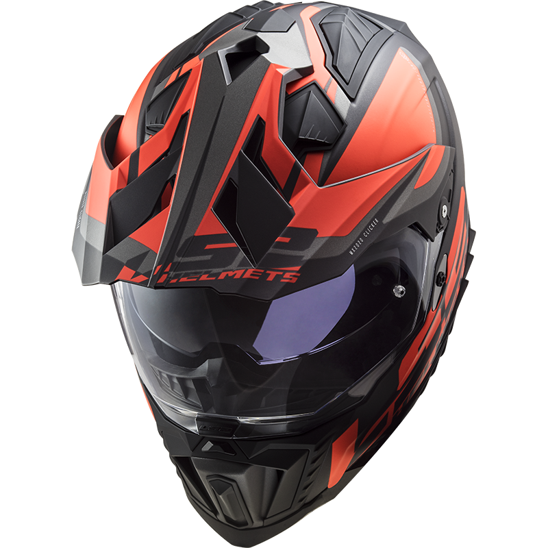 LS2 MX701 EXPLORER ALTER MATT BLACK FL.ORANGE-06