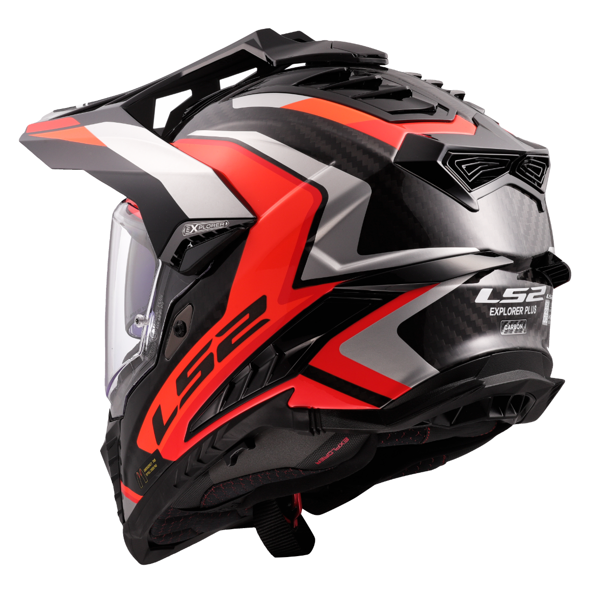 LS2 MX701 EXPLORER C FRONTIER II ORANGE-06 3XL