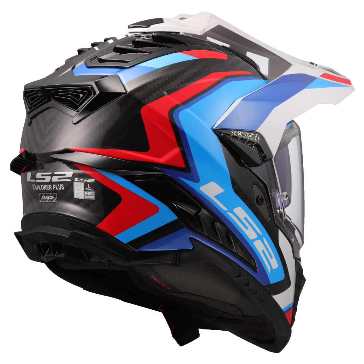 LS2 MX701 EXPLORER C FRONTIER II WHITE BLUE-06 XL