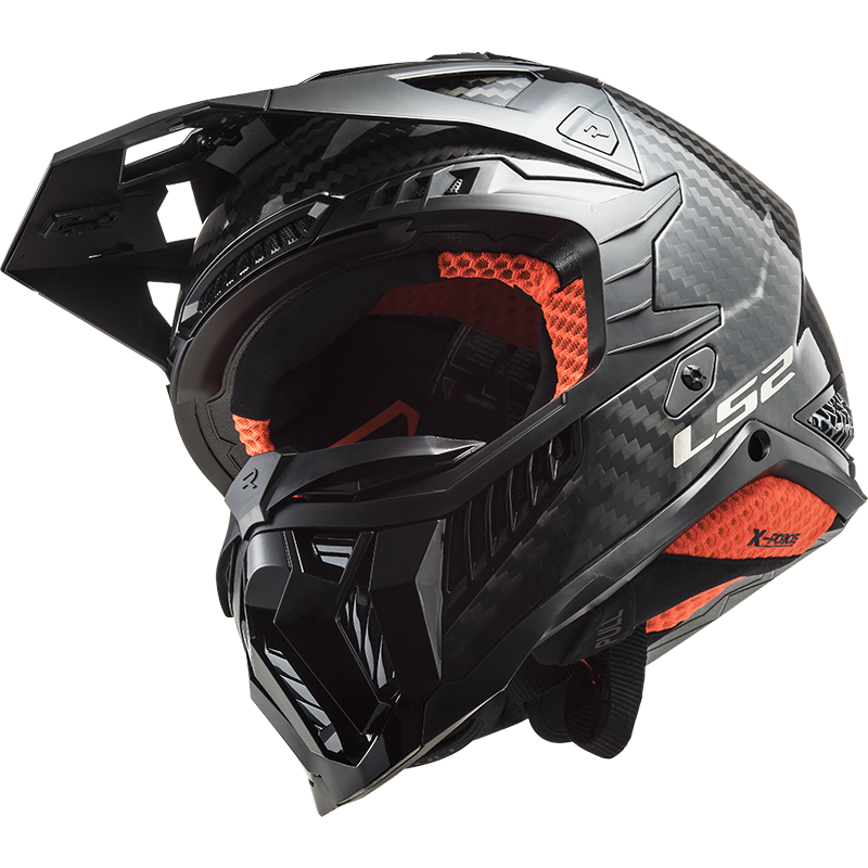LS2 MX703 C X-FORCE GLOSS CARBON-06 XXL