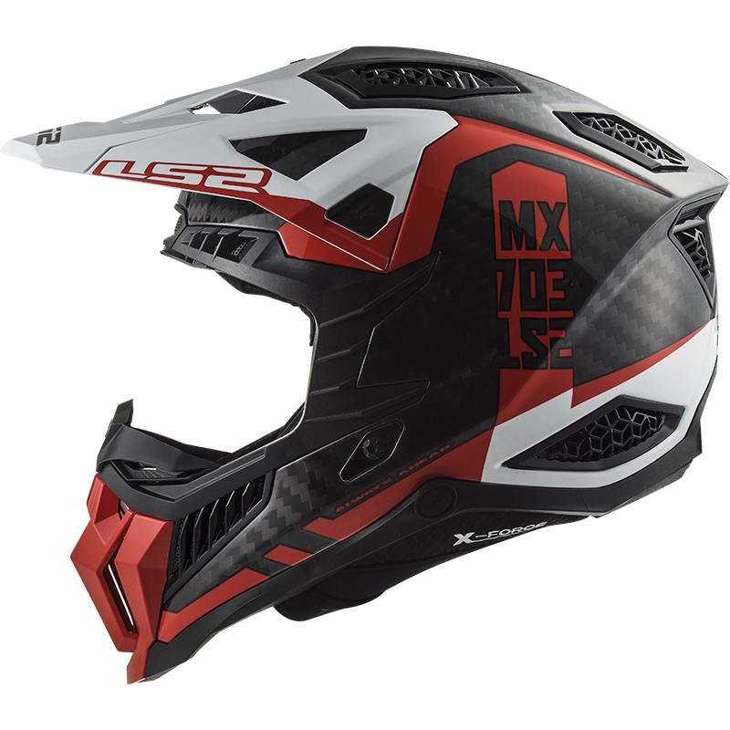 LS2 MX703 C X-FORCE VICTORY RED WHITE-06 XL