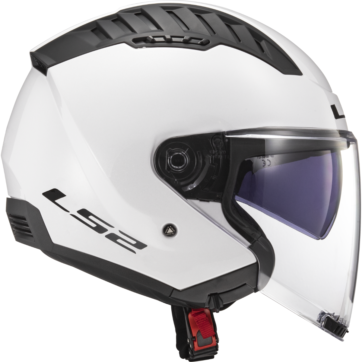 LS2 OF600 COPTER II GLOSS WHITE-06 L