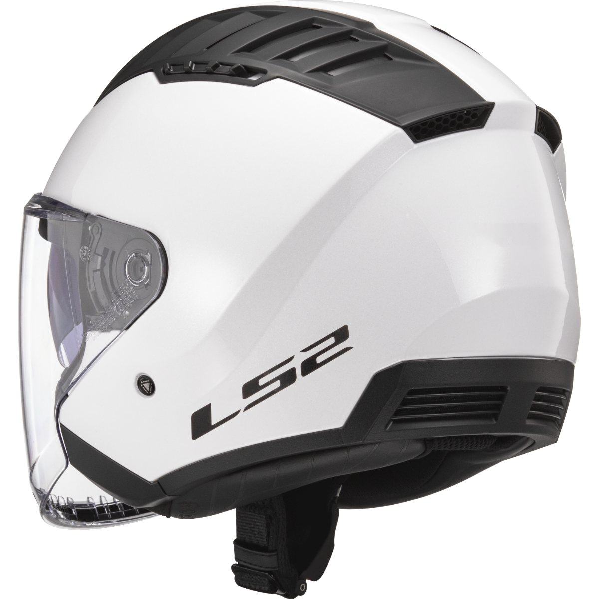 LS2 OF600 COPTER II GLOSS WHITE-06 L