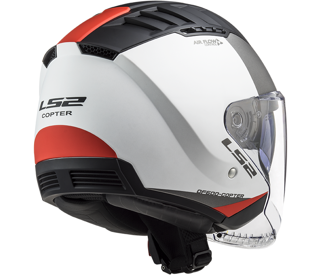 LS2 OF600 COPTER II URBANE M.WHITE RED-06 M