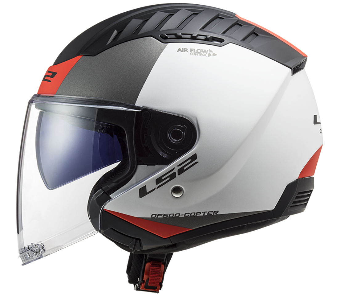 LS2 OF600 COPTER II URBANE M.WHITE RED-06 M
