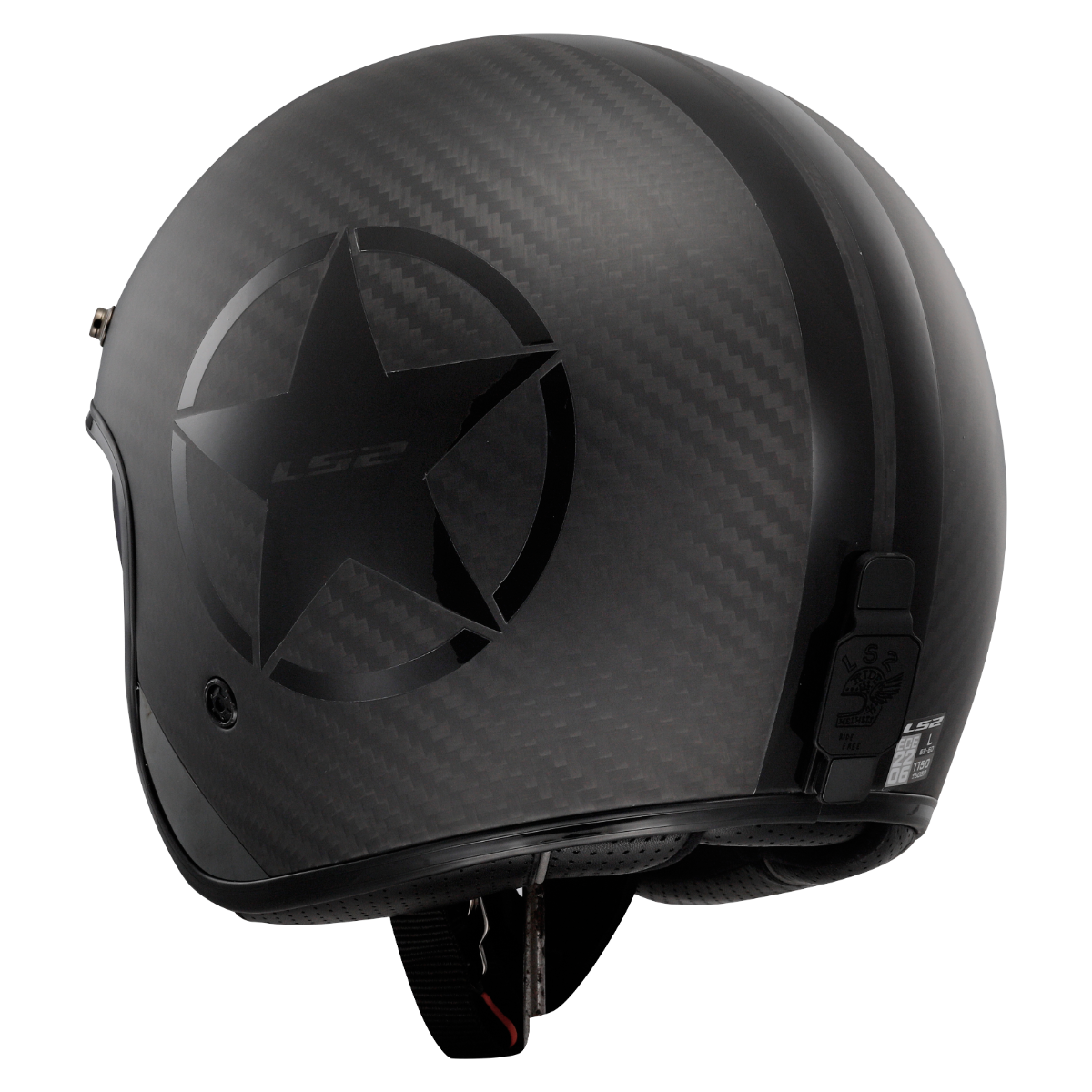 LS2 OF601 BOB II C STAR BLACK-06 L