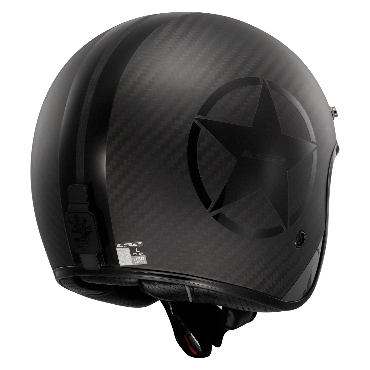 LS2 OF601 BOB II C STAR BLACK-06 L