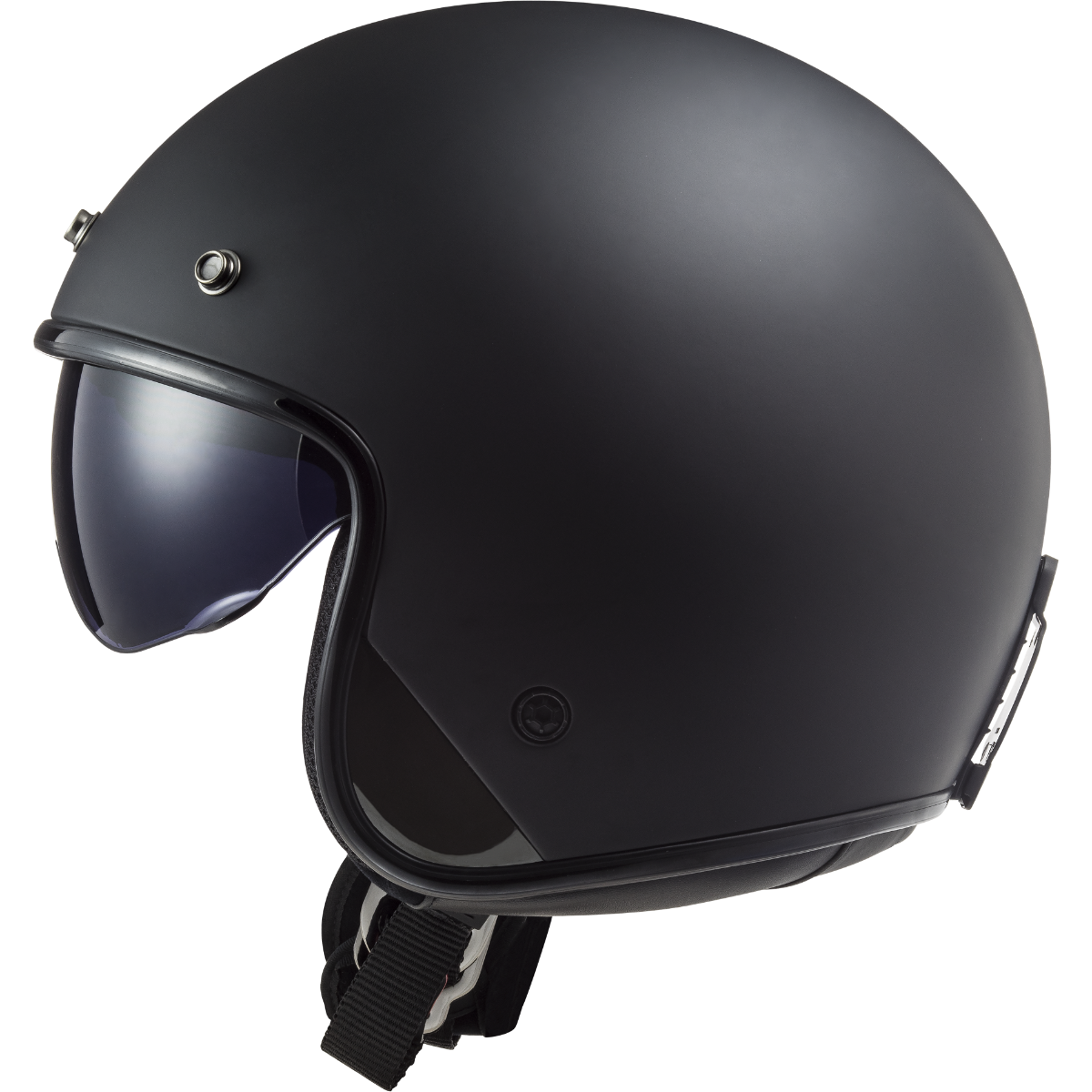 LS2 OF601 BOB II SOLID MATT BLACK-06 L