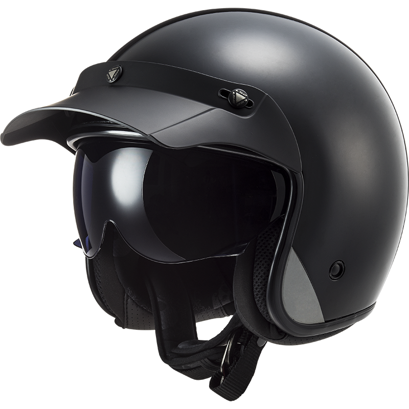 LS2 OF601 BOB SOLID MATT BLACK